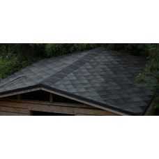 Битумная черепица KATEPAL Foxy Черный