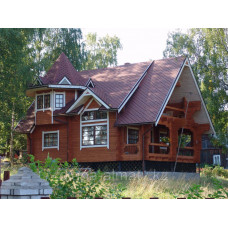 Битумная черепица KATEPAL Katrilli Осенний красный