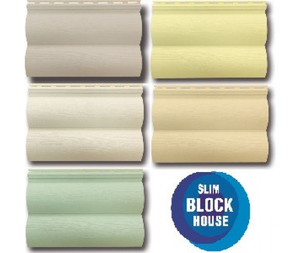 Сайдинг виниловый Альта-Профиль BlockHause SLIM