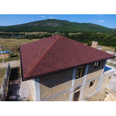 Битумная черепица DOCKE Шеффилд Клубника