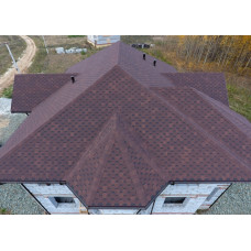 Битумная черепица DOCKE Сота Коричневый