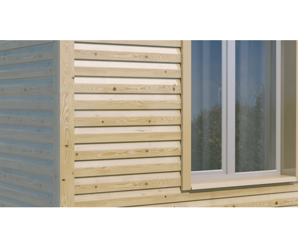 Металлический сайдинг Корабельная доска Ольха