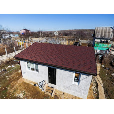 Битумная черепица DOCKE Тетрис Красный