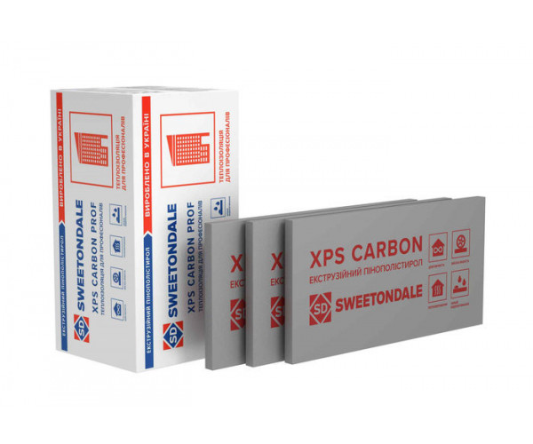 Пенополистерол XPS Карбон Проф RF 100 мм
