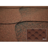 Битумная черепица Kerabit Волна Красно-черный